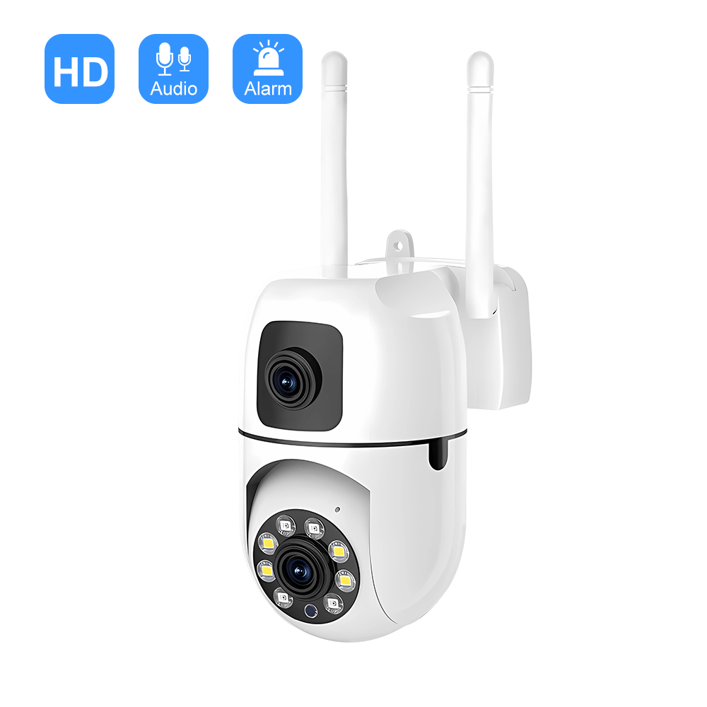 V380 Mini PTZ Dual Lens Camera 4MP WiFi Supported | TaherShop