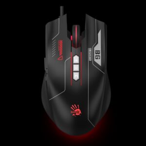 ES7 RGB Esports Gaming Mouse Red color
