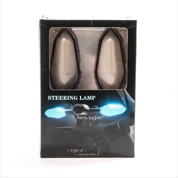 Motorcycle LED Handlebar Turn Signal Light 2PCS