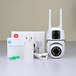 V380 Mini PTZ Dual Lens Camera 4MP WiFi Supported | TaherShop