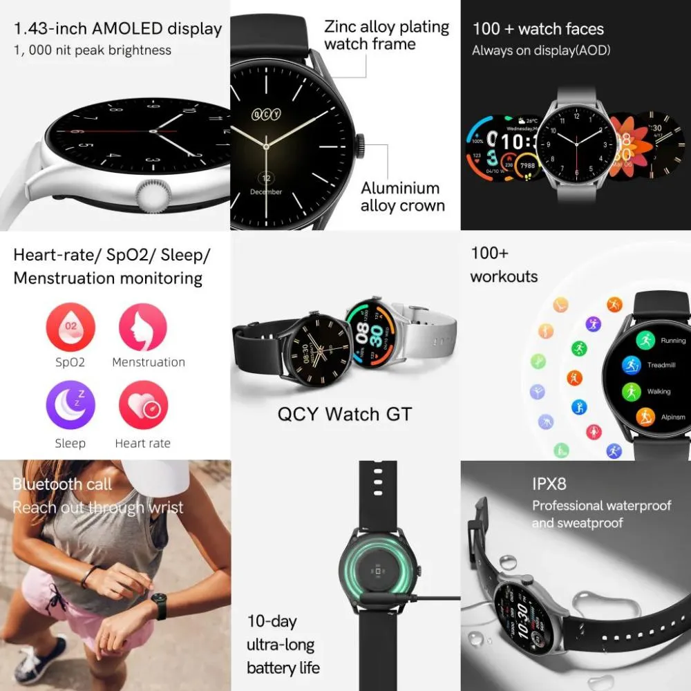 QCY Watch GT Smart Watch