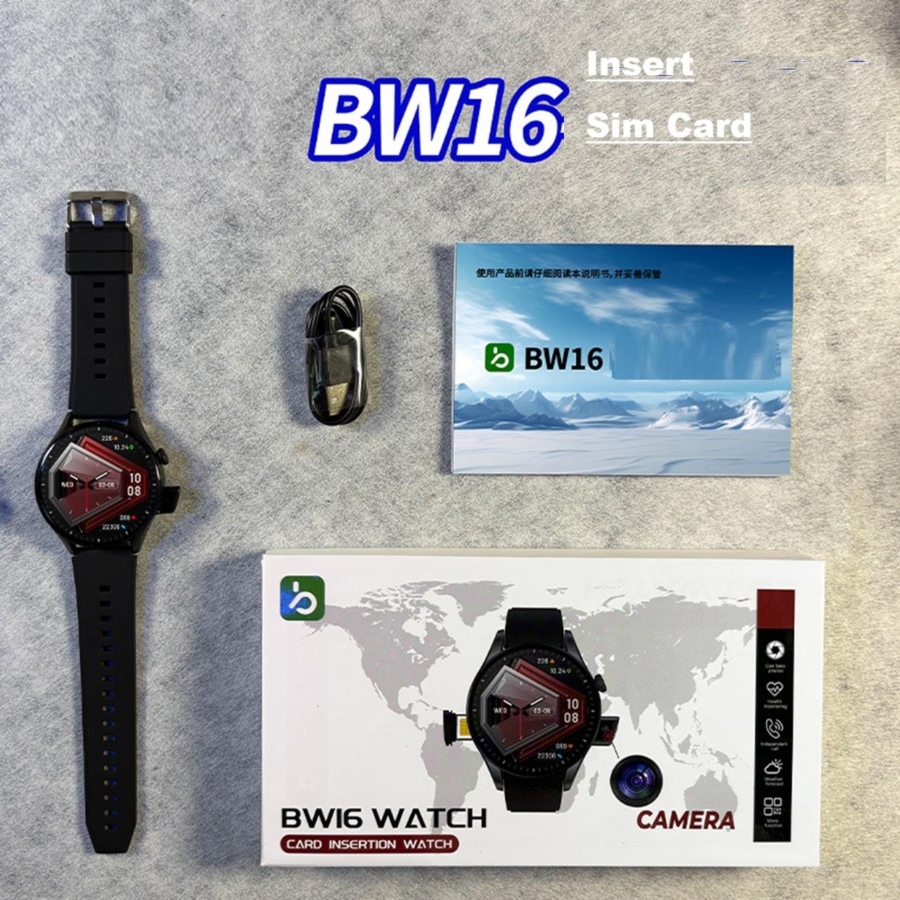 BW16 Smart Watch| Sim Supported Smart Watch with Camera